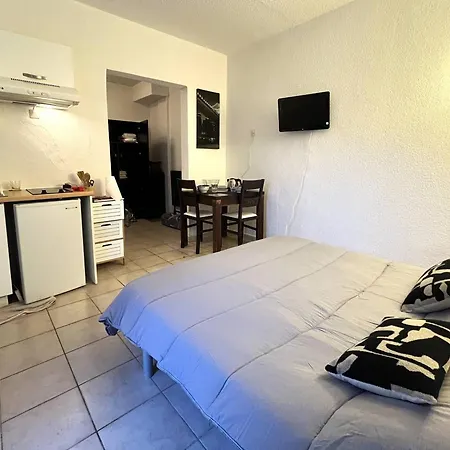 Appartement Climatise Avec Piscine Et Parking A Saint-florent - Fr-1-650-43 *