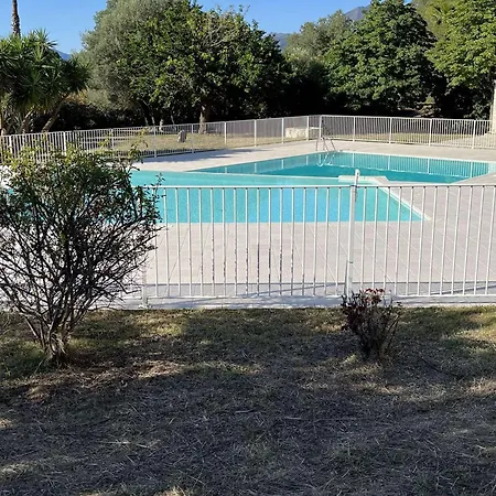 Apartment Climatise Avec Piscine Et Parking A Saint-florent - Fr-1-650-43 *